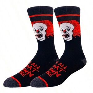 •IT’s A Penny Wise Good Time• IT Graphic Unisex Socks 3 for $21